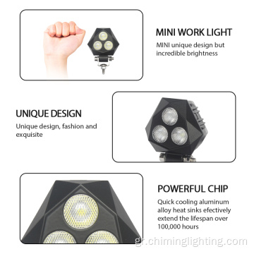 Τελειοποίηση Lumina Mini Driving Light LED FOG/Light Light